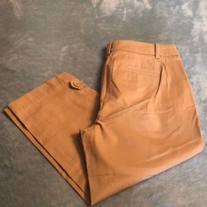 Talbots khaki skimmer 2P Never worn